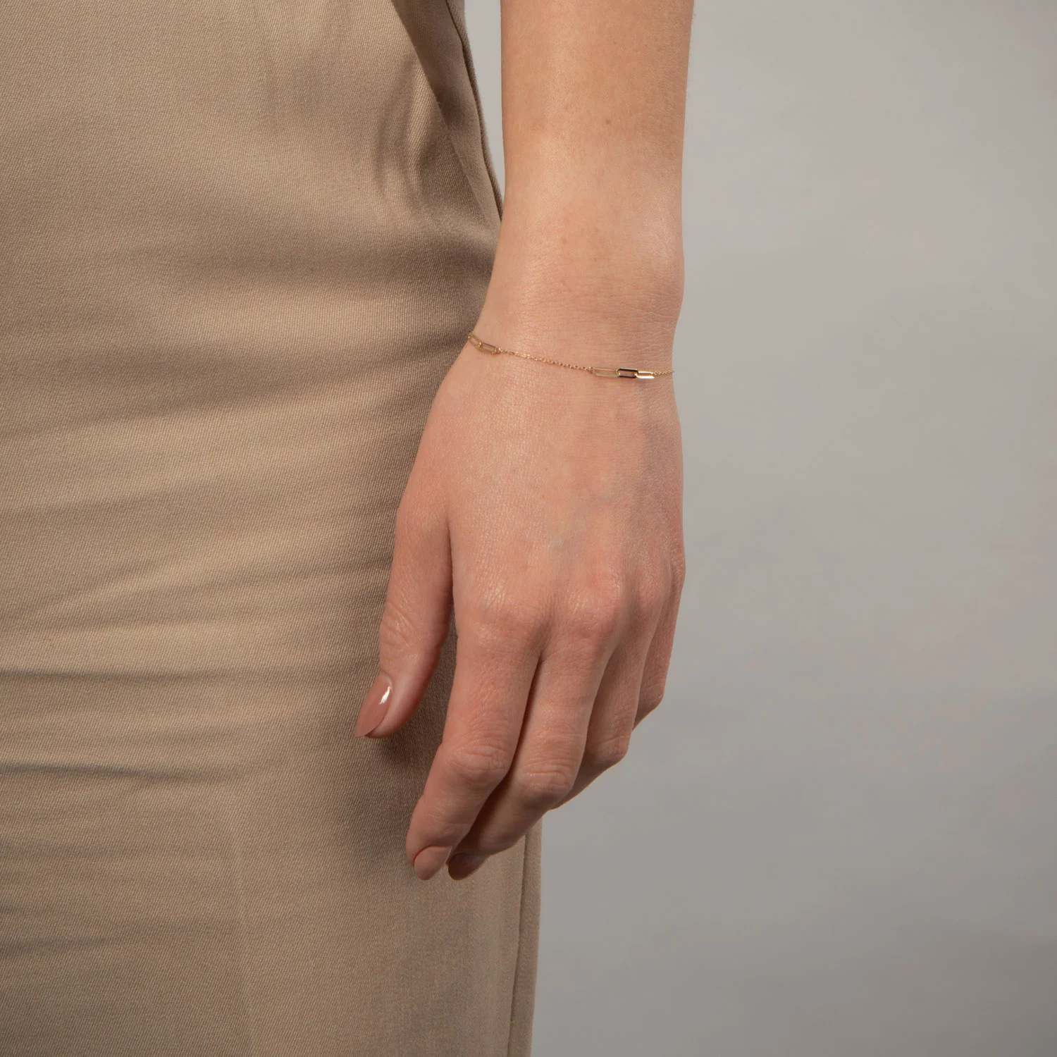 Vibholm GULD - Anker armbånd - 8 kt. guld - Image 2