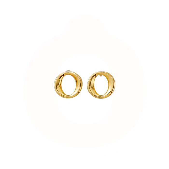 Vibholm GULD - Cirkel ørestikker - BSC50/SE0019
