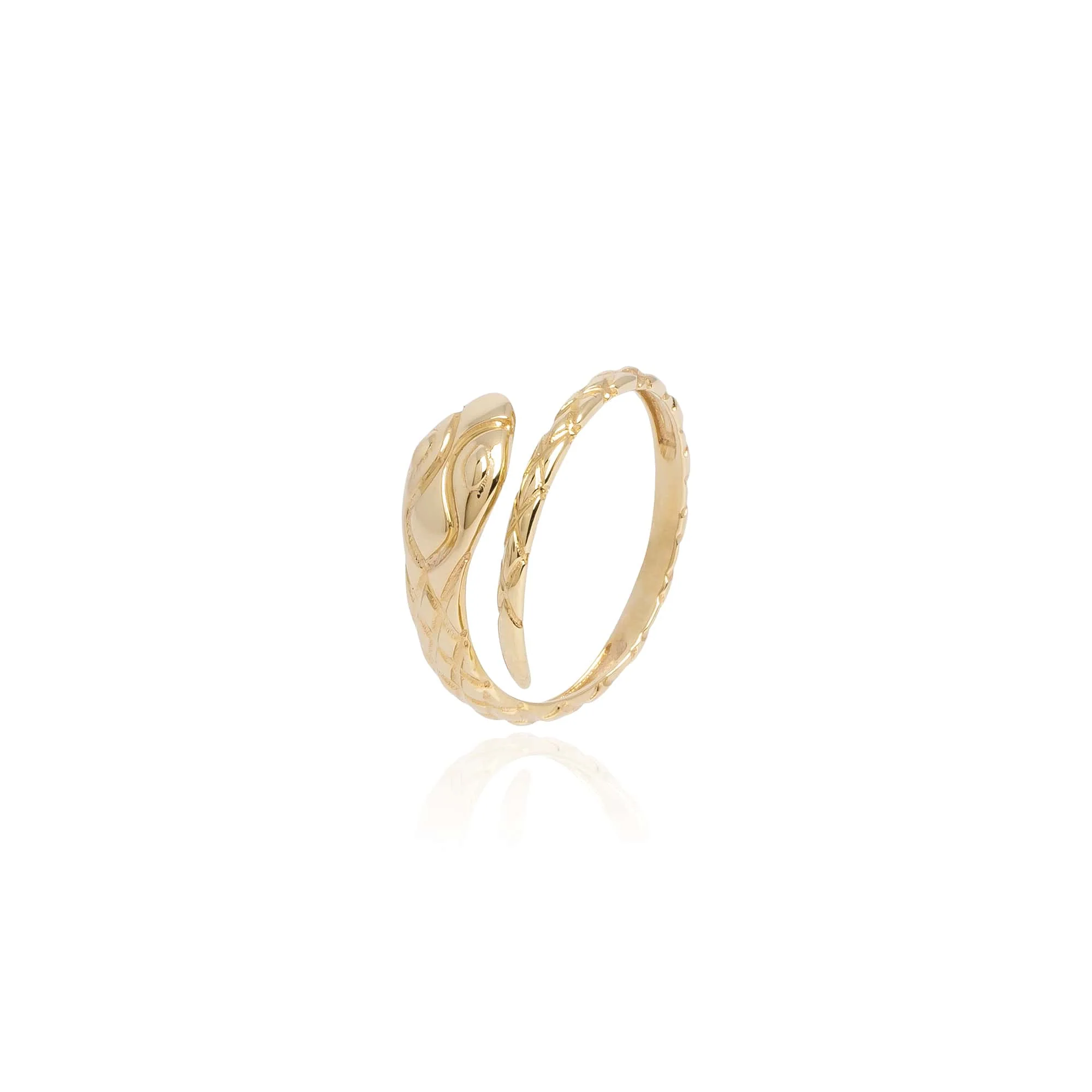Vibholm GULD - Cobra Slange Ring - ST9143