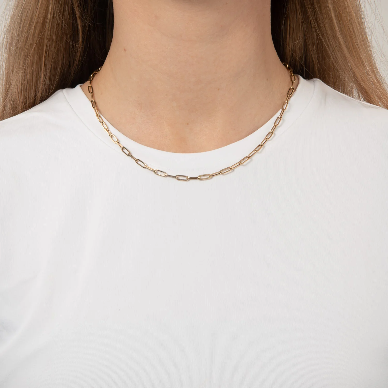 Vibholm GULD - Collier med ovale led - VX3HON11425 - Image 2