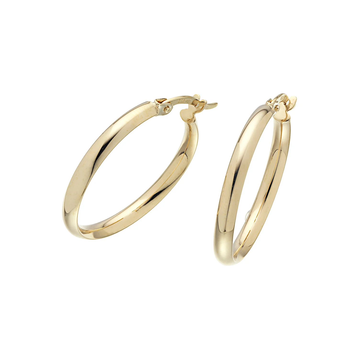 Vibholm GULD - Creoler 3x23 mm - 8 kt. guld