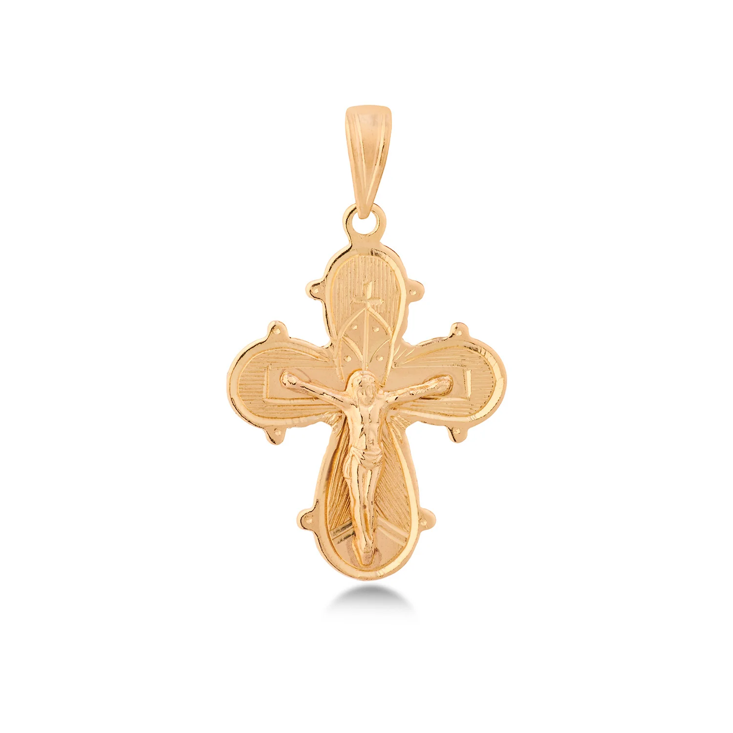 Vibholm GULD - Dagmarkors m. Jesus - 8 kt. guld
