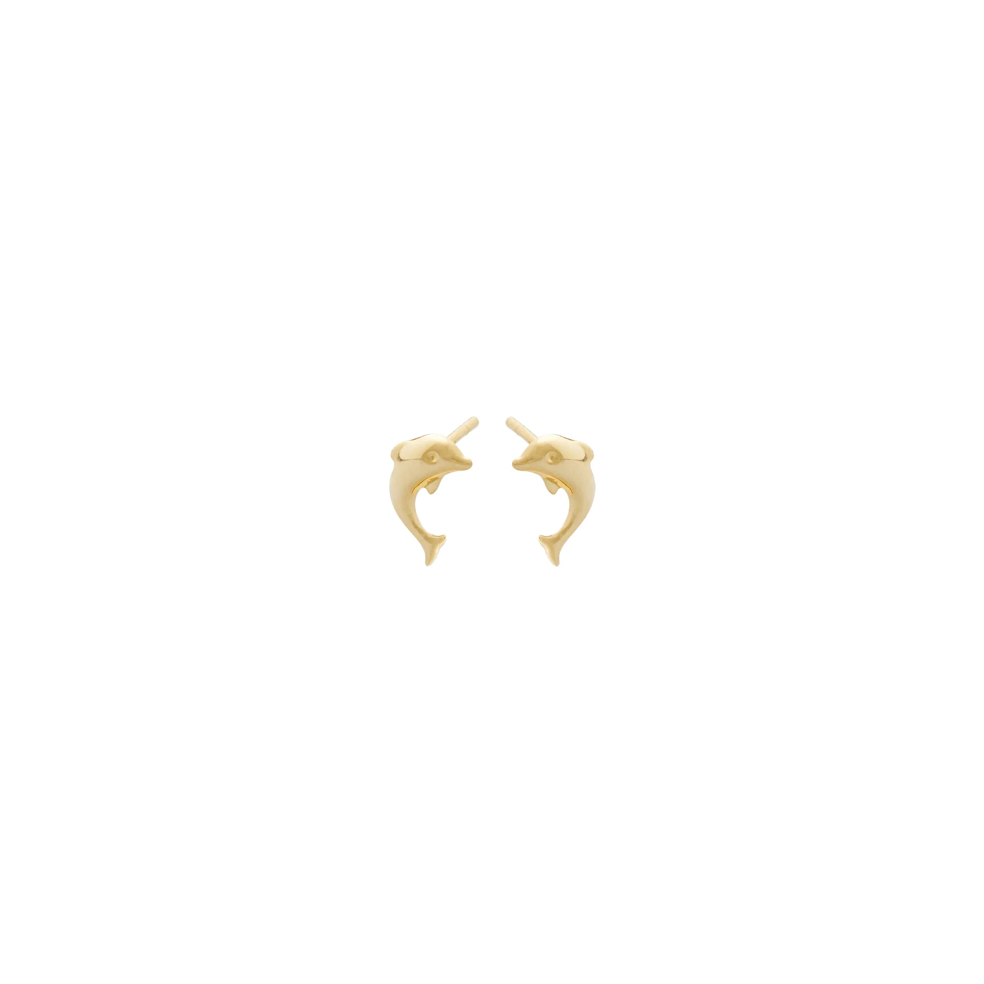 Vibholm GULD - Delfin ørestikker - 410548-00-9