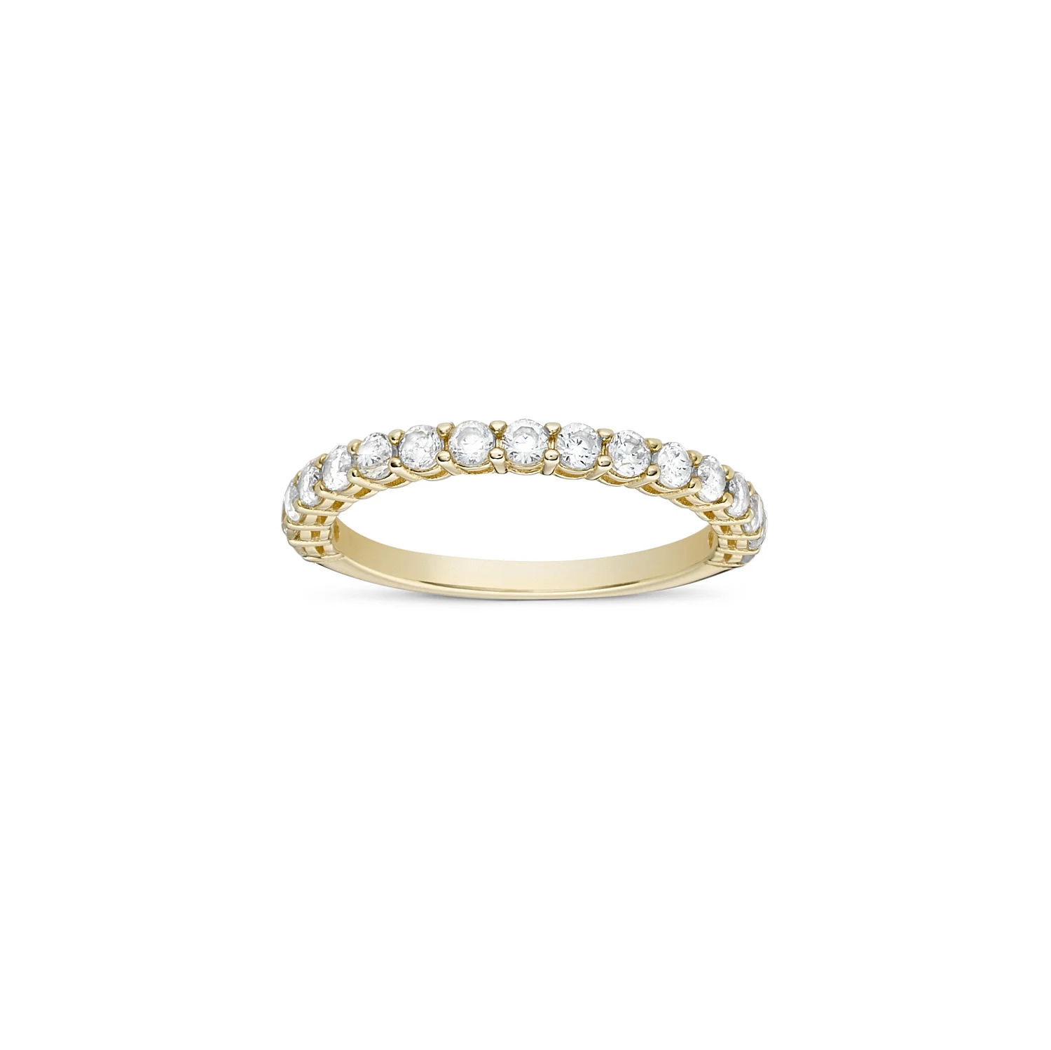 Vibholm GULD - Elegant ring m. zirkonia - 8 kt. guld