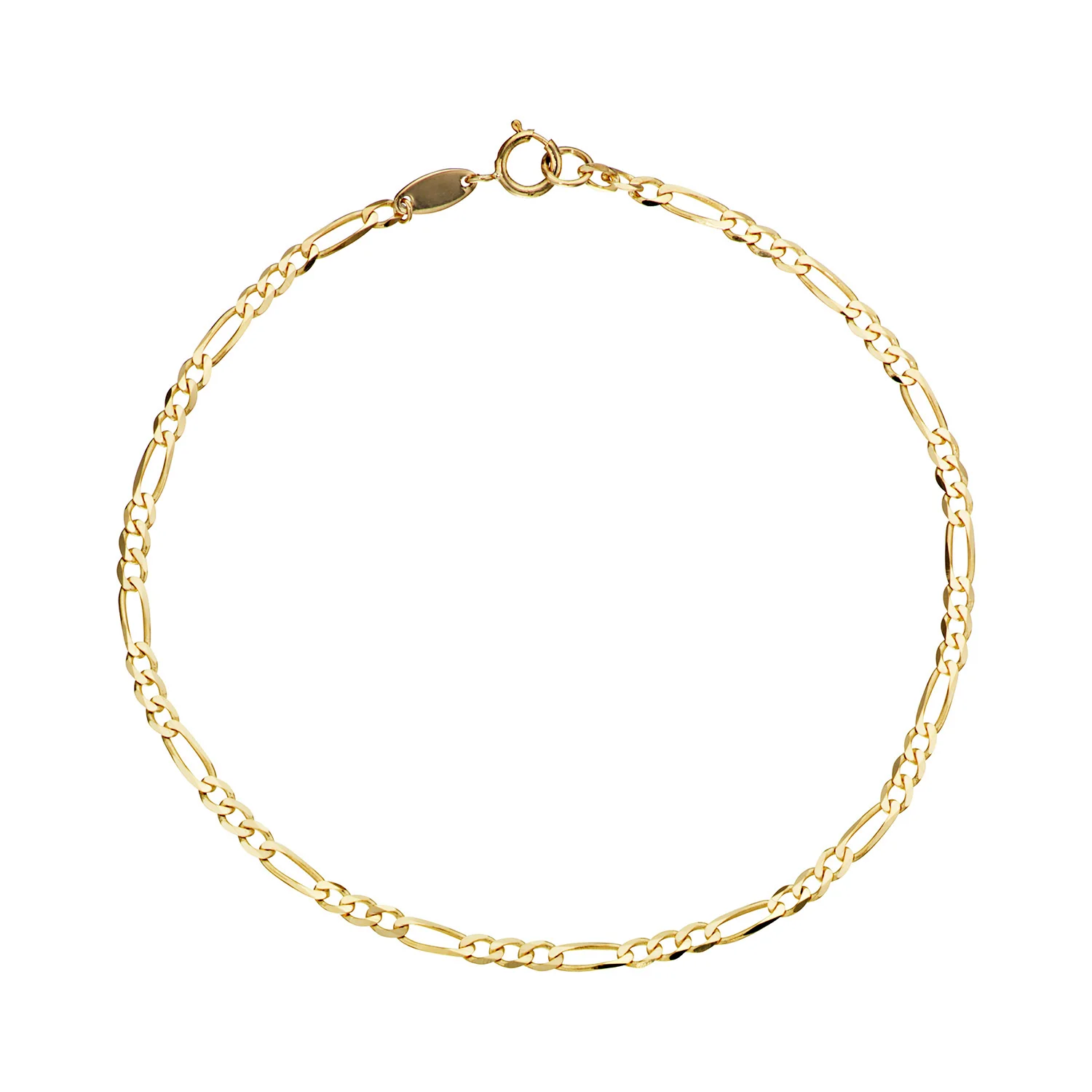 Vibholm GULD - Figaro armbånd 2,2 mm - 14 kt. guld