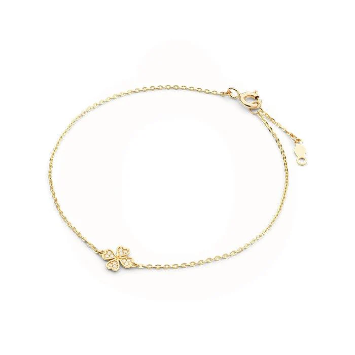 Vibholm GULD - Kløver armbånd - PU47235