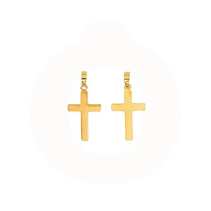 Vibholm GULD - Kors Vedhæng 19 mm - BSC50/ISTP14033-BR8