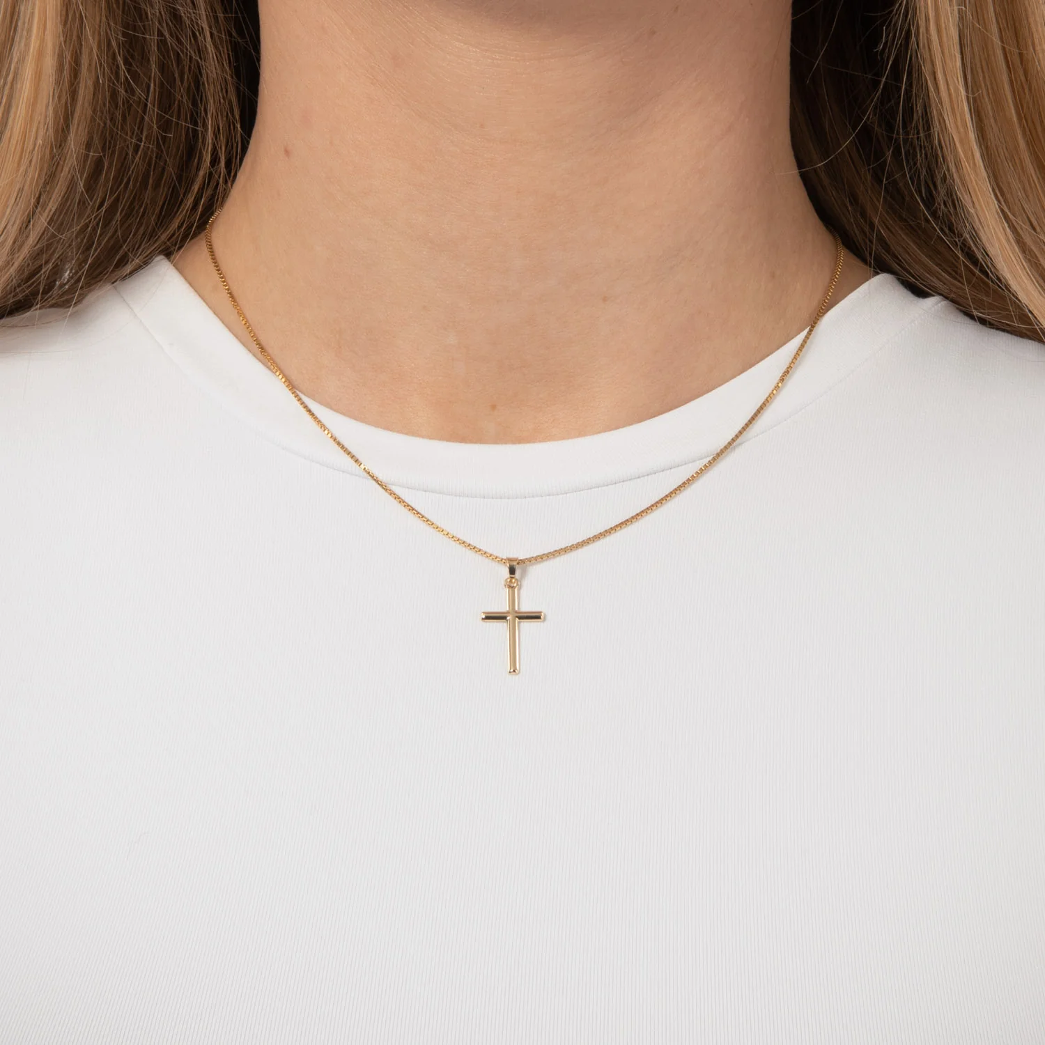 Vibholm GULD - Kors Vedhæng - BSC50/ISTP13867-14 - Image 2