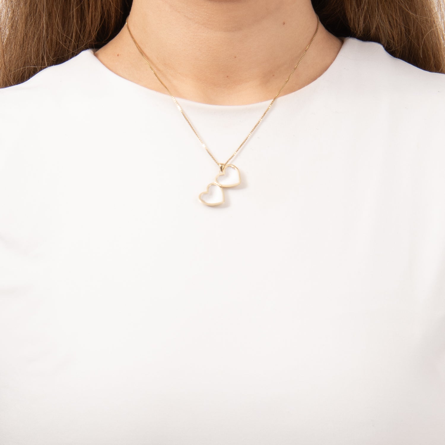 Vibholm GULD - Medaljon, hjerte - 8 kt. guld - Image 3