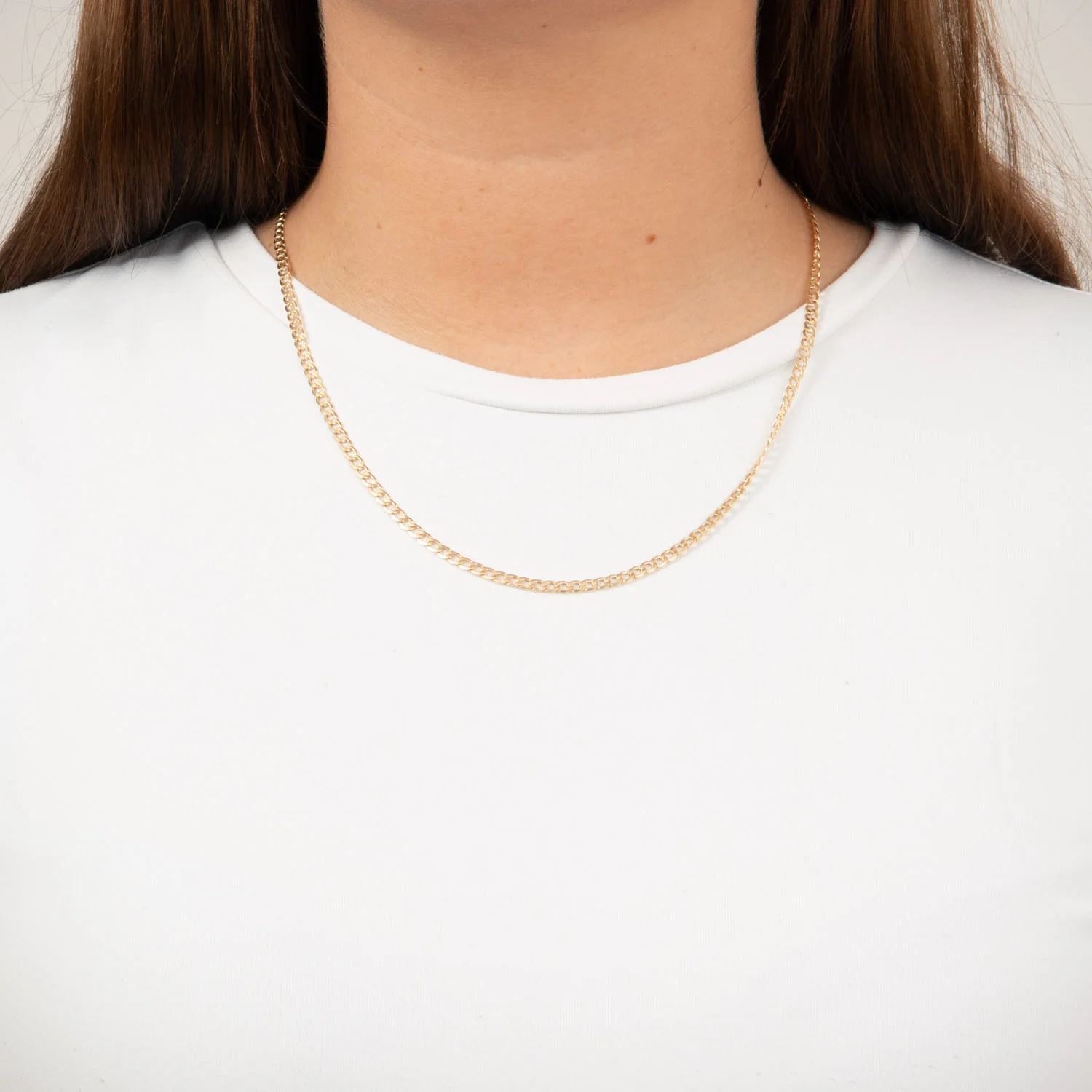 Vibholm GULD - Panser halskæde - 14 kt. guld - Image 2