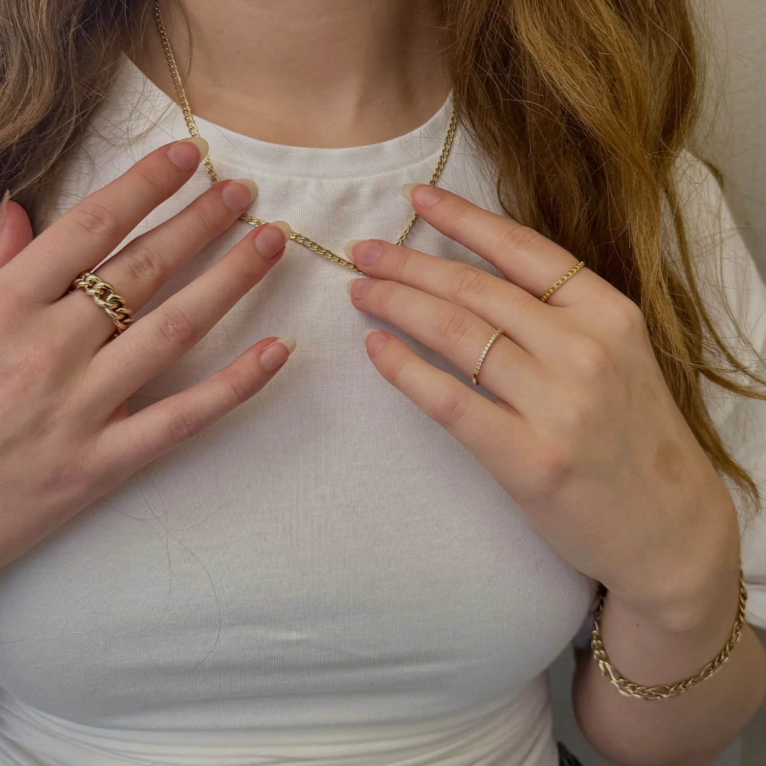 Vibholm GULD - Panser ring - 8 kt. guld - Image 3