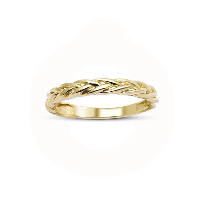 Vibholm GULD - Ring flettet - OA-TS583
