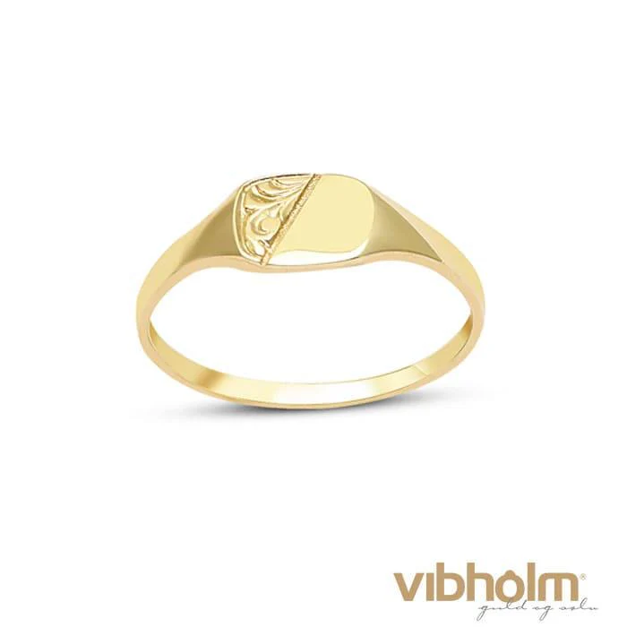 Vibholm GULD - Signetring - OZ-XAR188