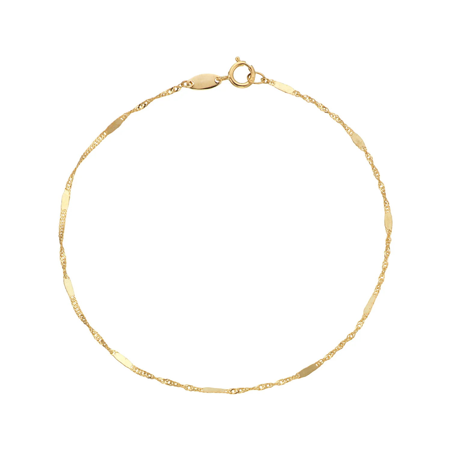 Vibholm GULD - Snoet armbånd - 14 kt. guld