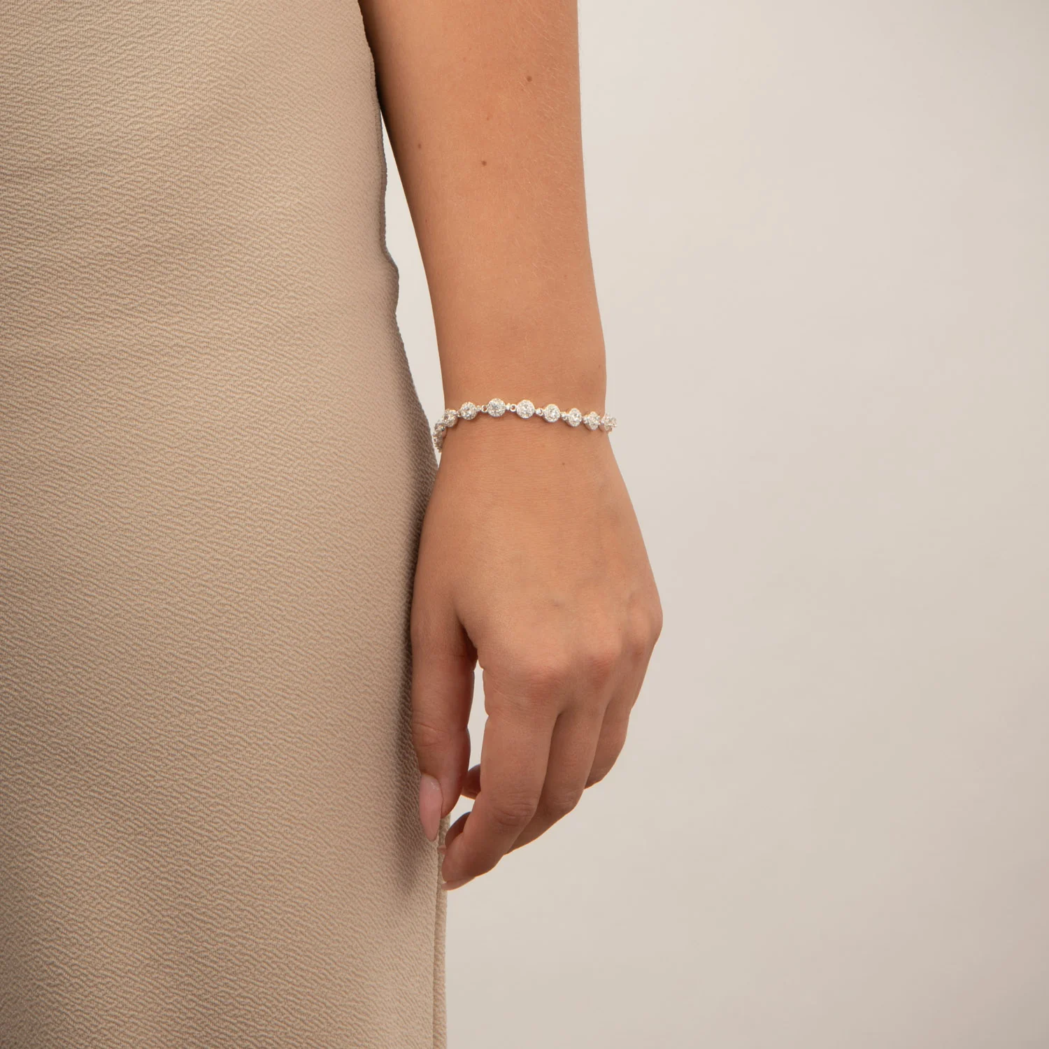 Vibholm SØLV - Armbånd med zirkonia - Sterlingsølv - Image 2