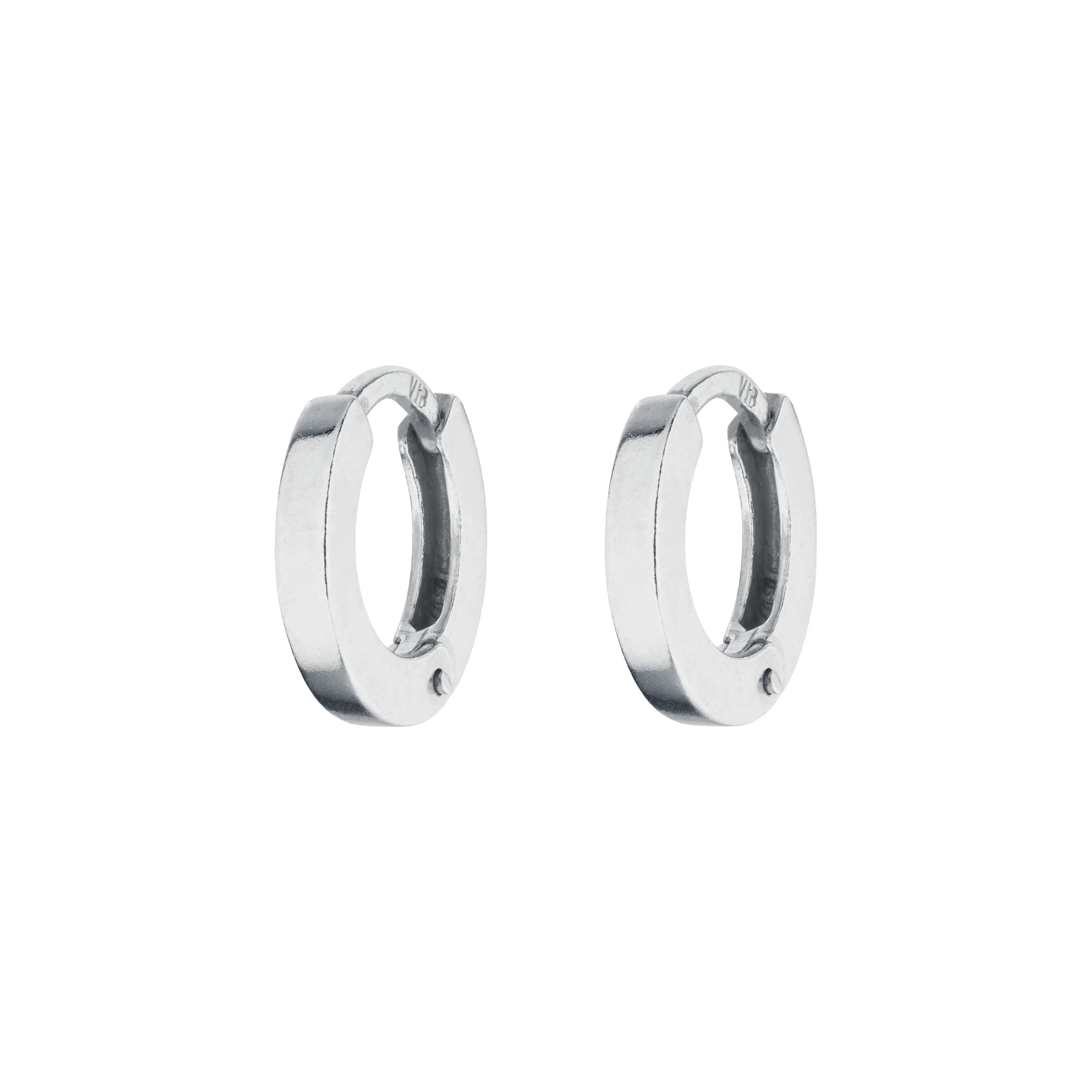 Vibholm SØLV - Click creoler, 12 mm - SterlingsølvVibholm SØLV