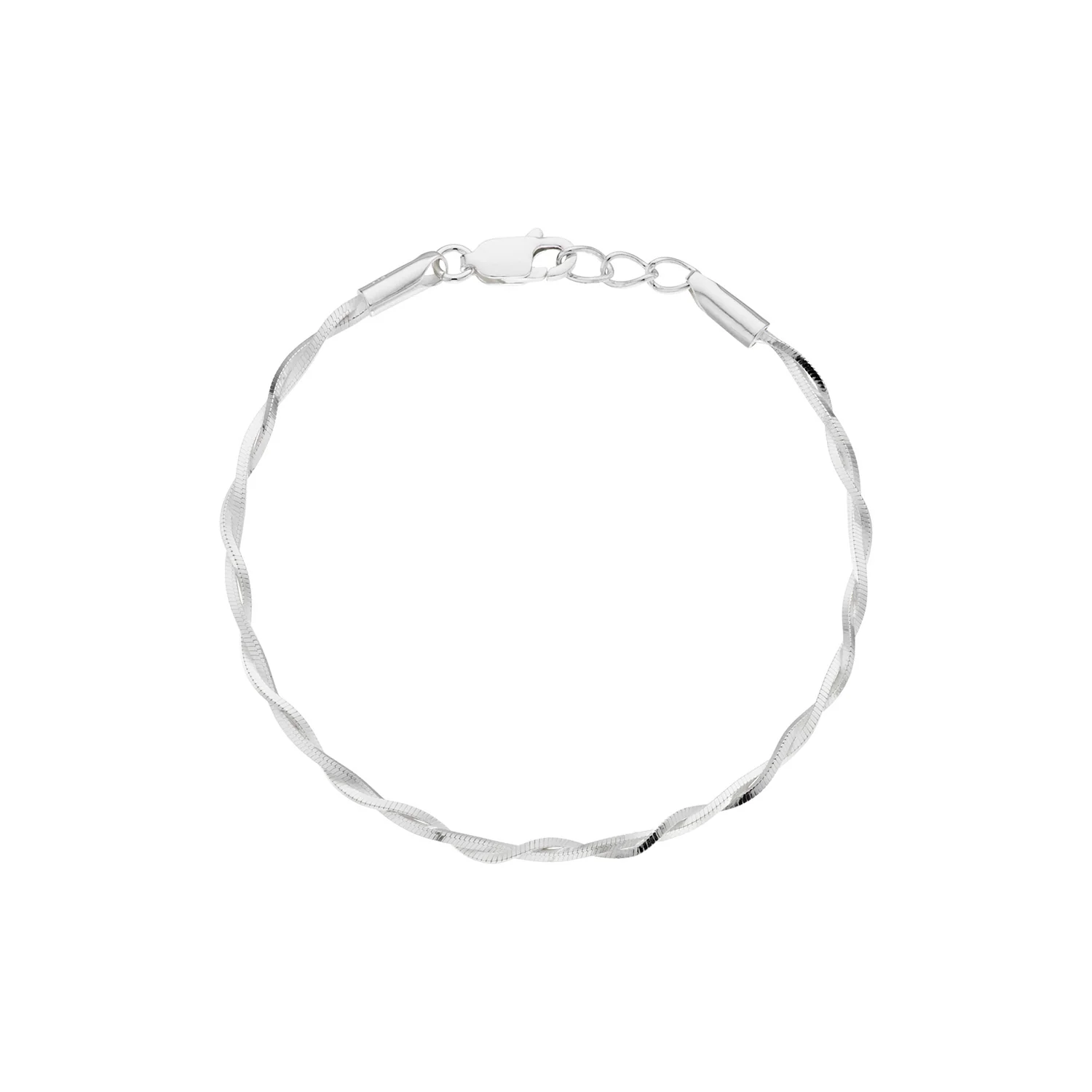 Vibholm SØLV - Snoet Slange armbånd - sølv