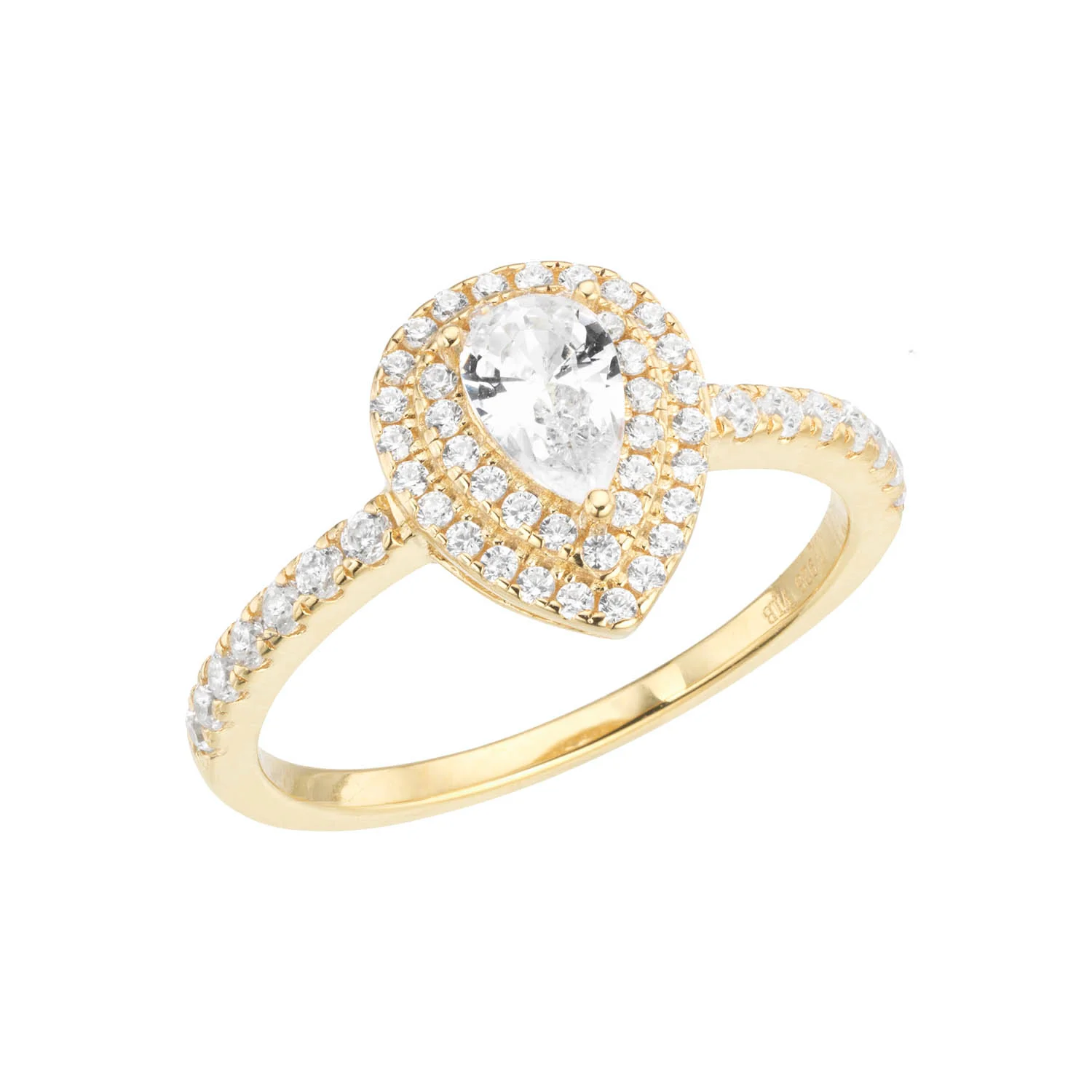 View Jewellery - Countess ring - Forgyldt sølv