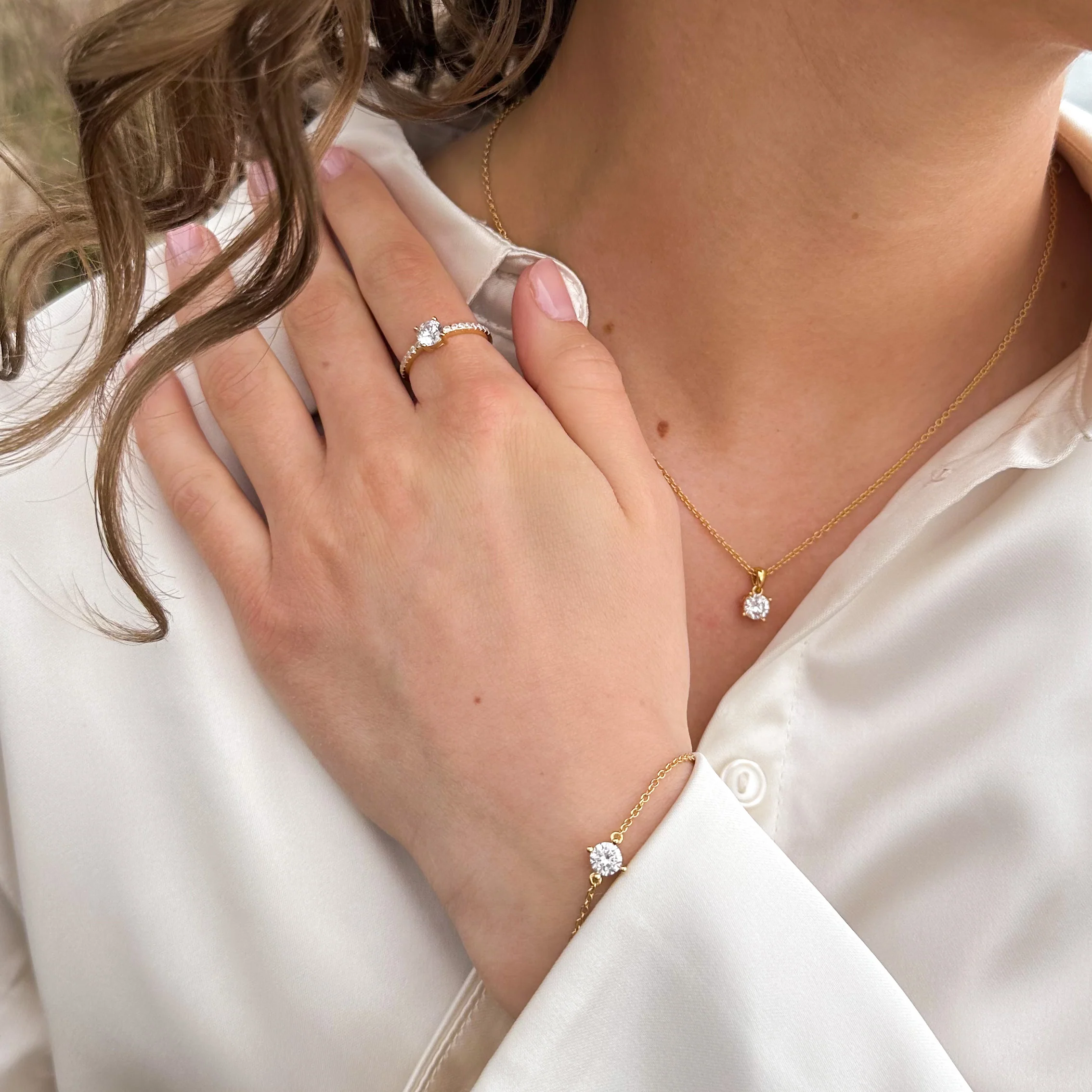 View Jewellery - Lady armbånd - Forgyldt sølv - Image 4