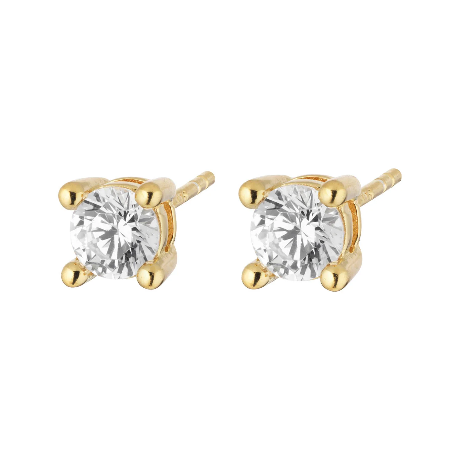 View Jewellery - Lady ørestikker - Forgyldt sølv