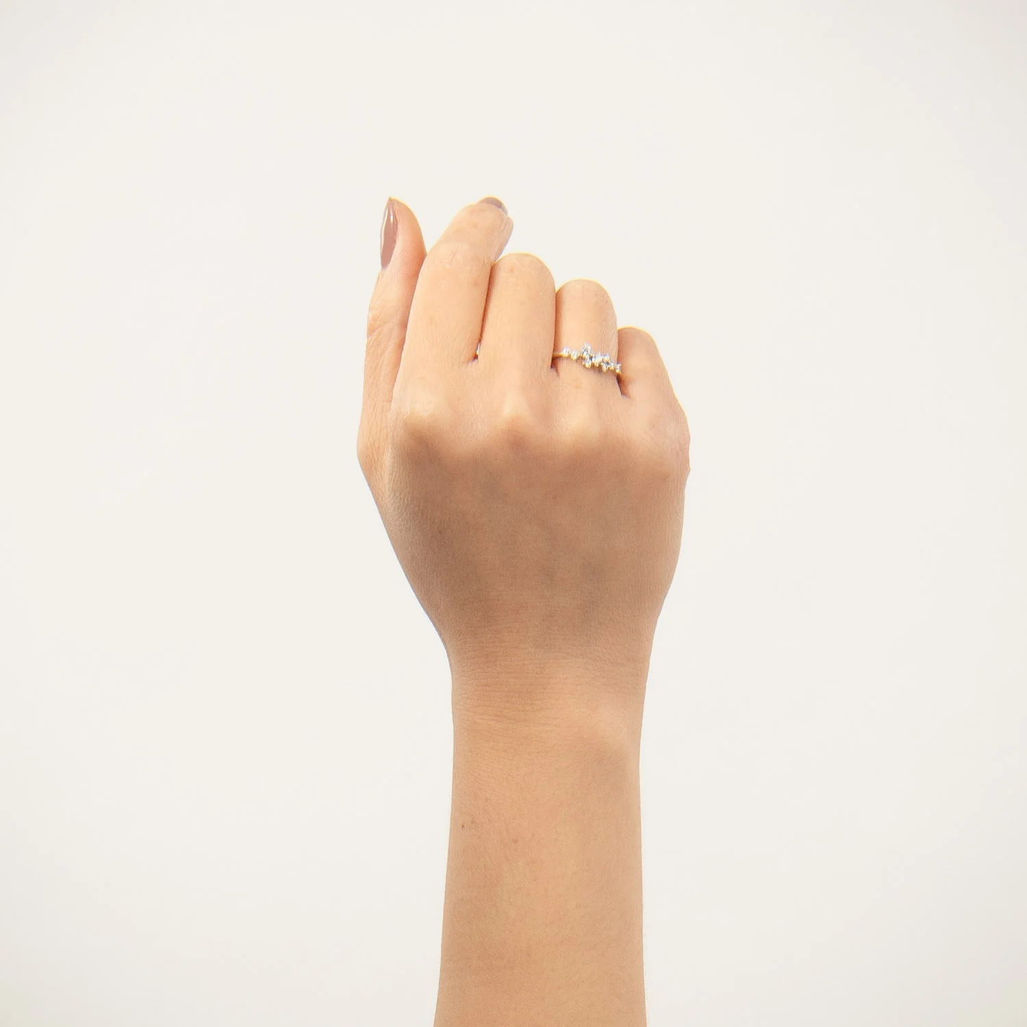 View Jewellery - Nasima ring m. zirkonia - Rhodineret sølv - Image 2