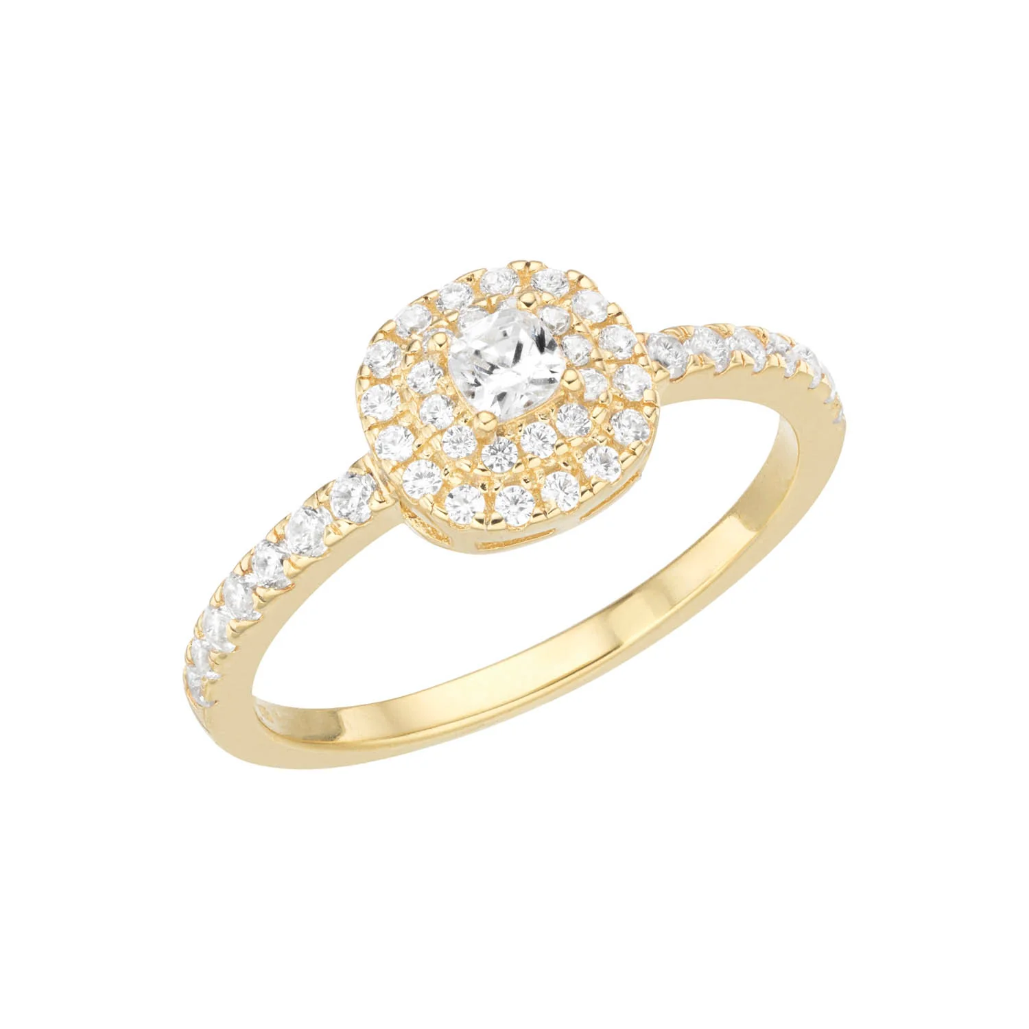 View Jewellery - Princess ring - Forgyldt sølv