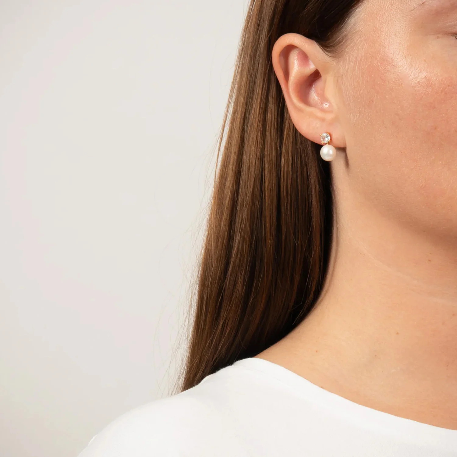 View Jewellery - Sally øreringe - Forgyldt sølv - Image 2
