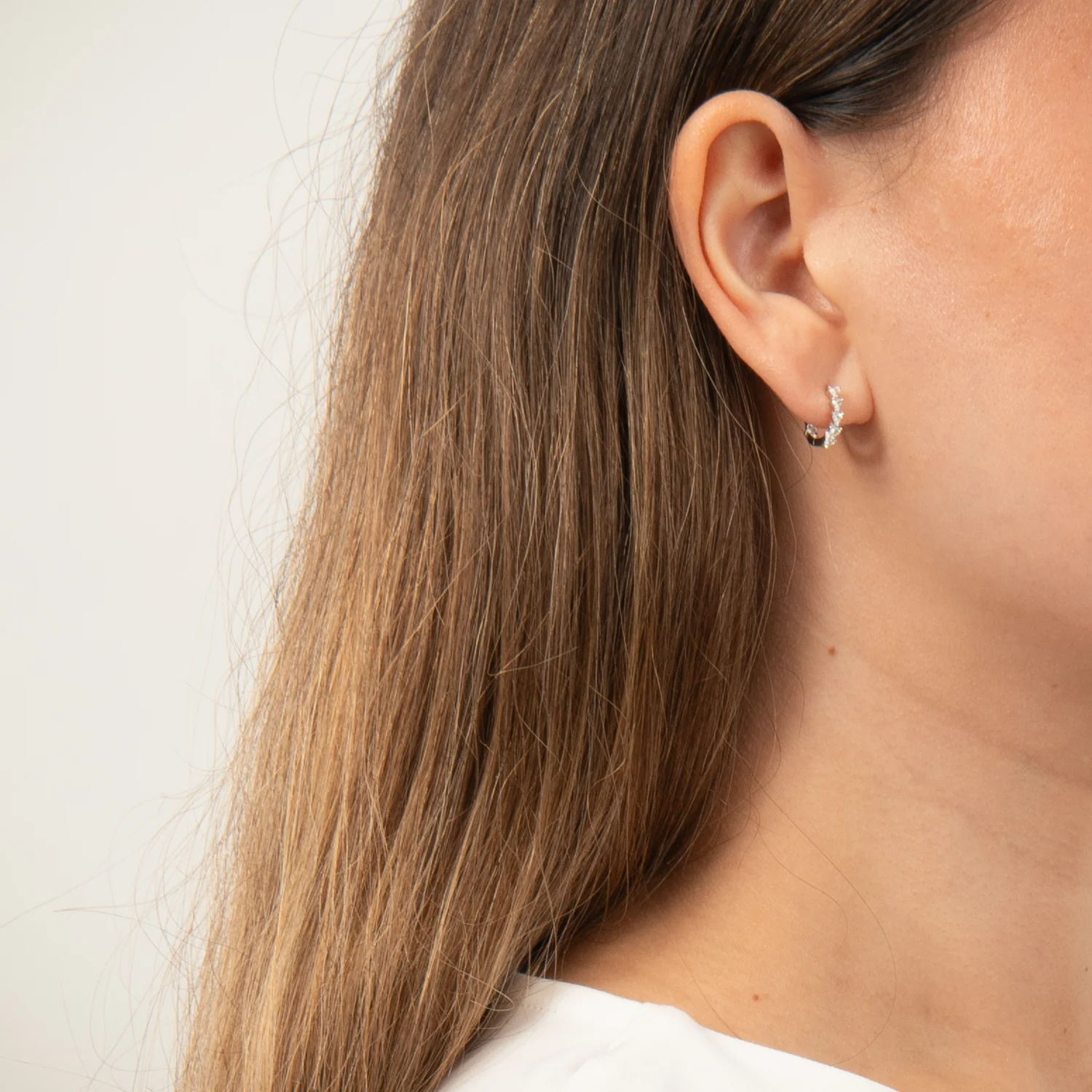 View Jewellery - Samara øreringe, 15 mm - Sølv - Image 2