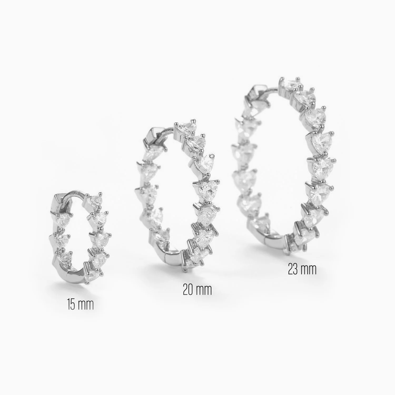View Jewellery - Samara øreringe, 20 mm - Sølv - Image 4
