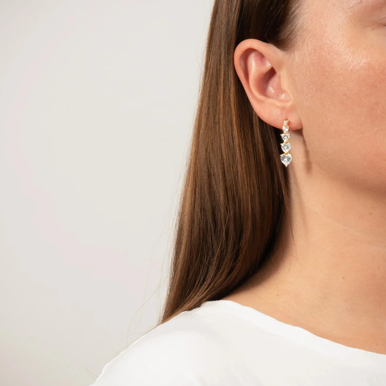 View Jewellery - Samara øreringe - Forgyldt sølv - Image 2