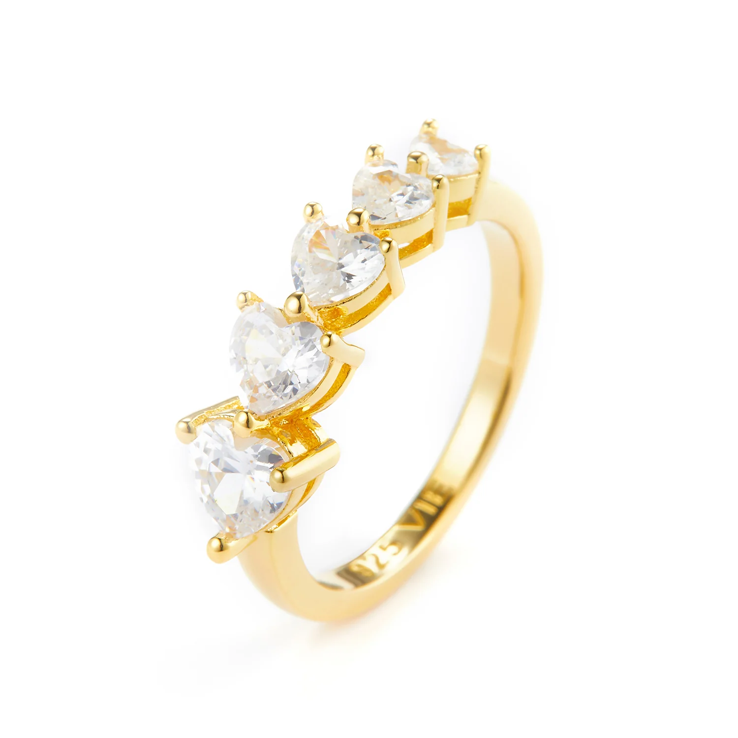 View Jewellery - Samara ring - Forgyldt sølv