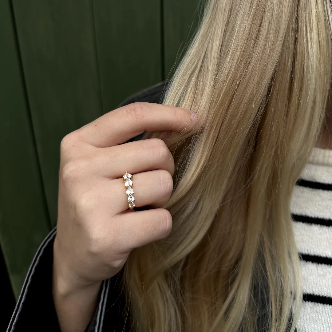 View Jewellery - Samara ring - Forgyldt sølv - Image 6