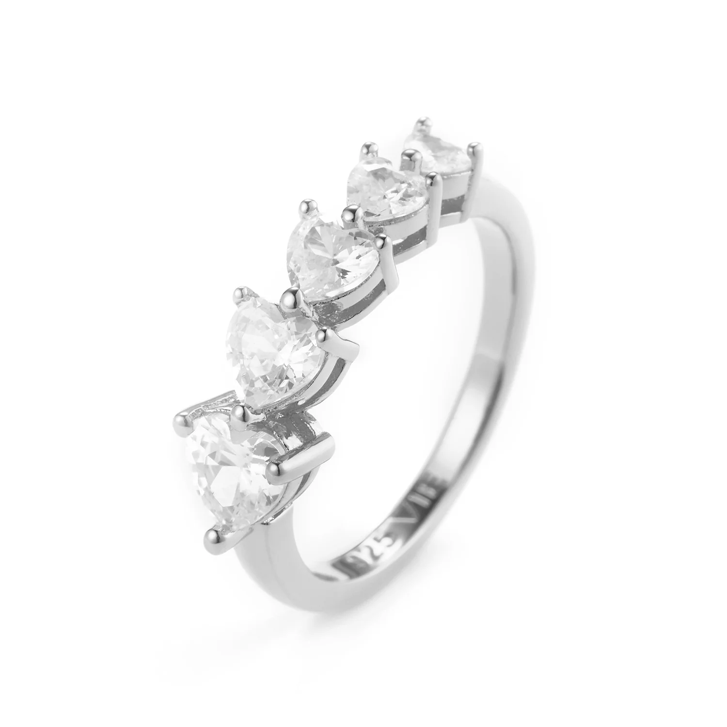 View Jewellery - Samara ring - Rhodineret sølv