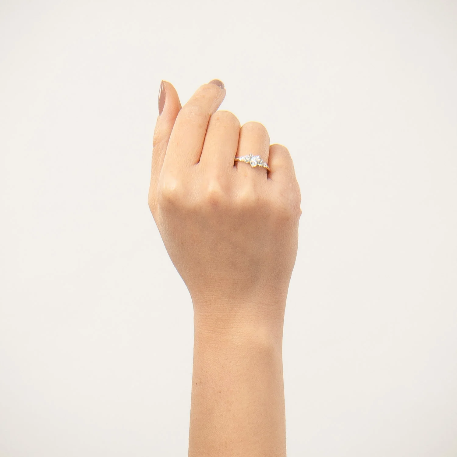 View Jewellery - Samara Sparkle ring m. zirkonia - Rhodineret sølv - Image 2