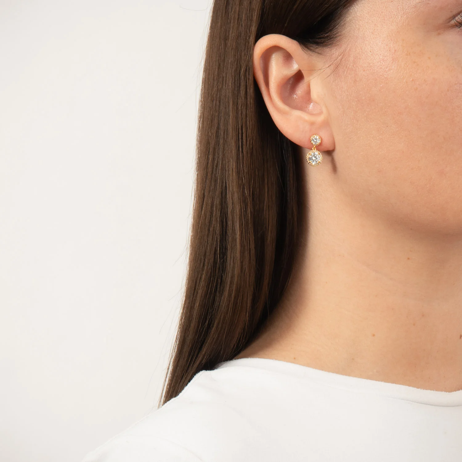 View Jewellery - Samina øreringe - Forgyldt sølv - Image 2