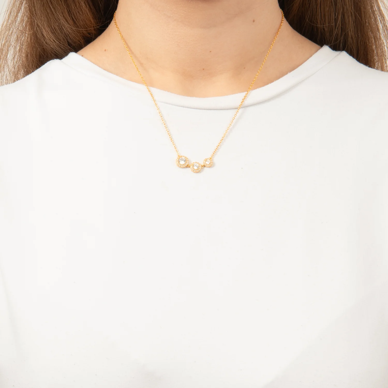 View Jewellery - Soffi halskæde - Forgyldt sølv - Image 2