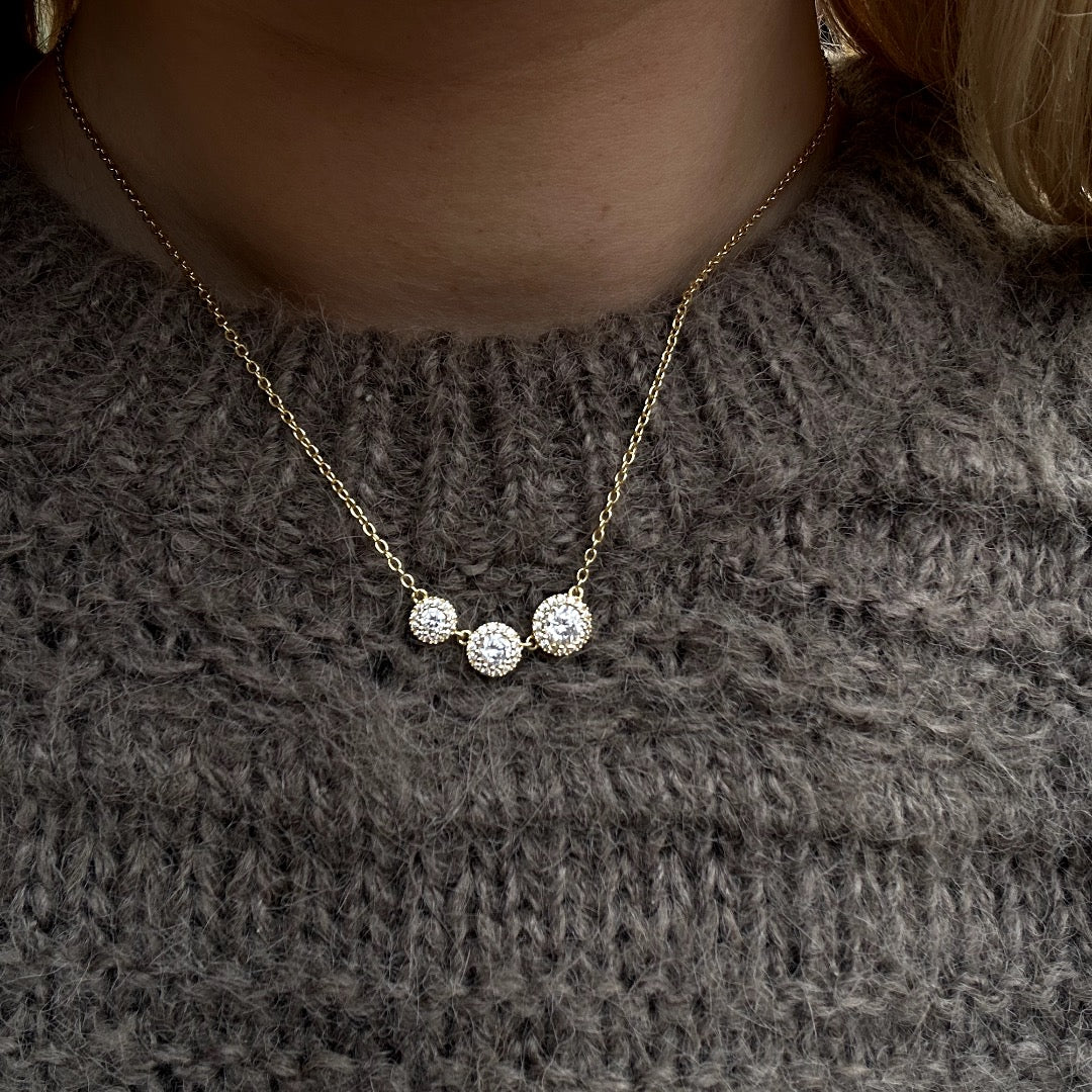 View Jewellery - Soffi halskæde - Forgyldt sølv - Image 3