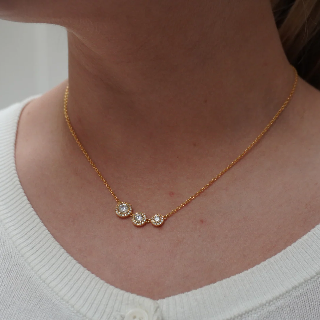 View Jewellery - Soffi halskæde - Forgyldt sølv - Image 4