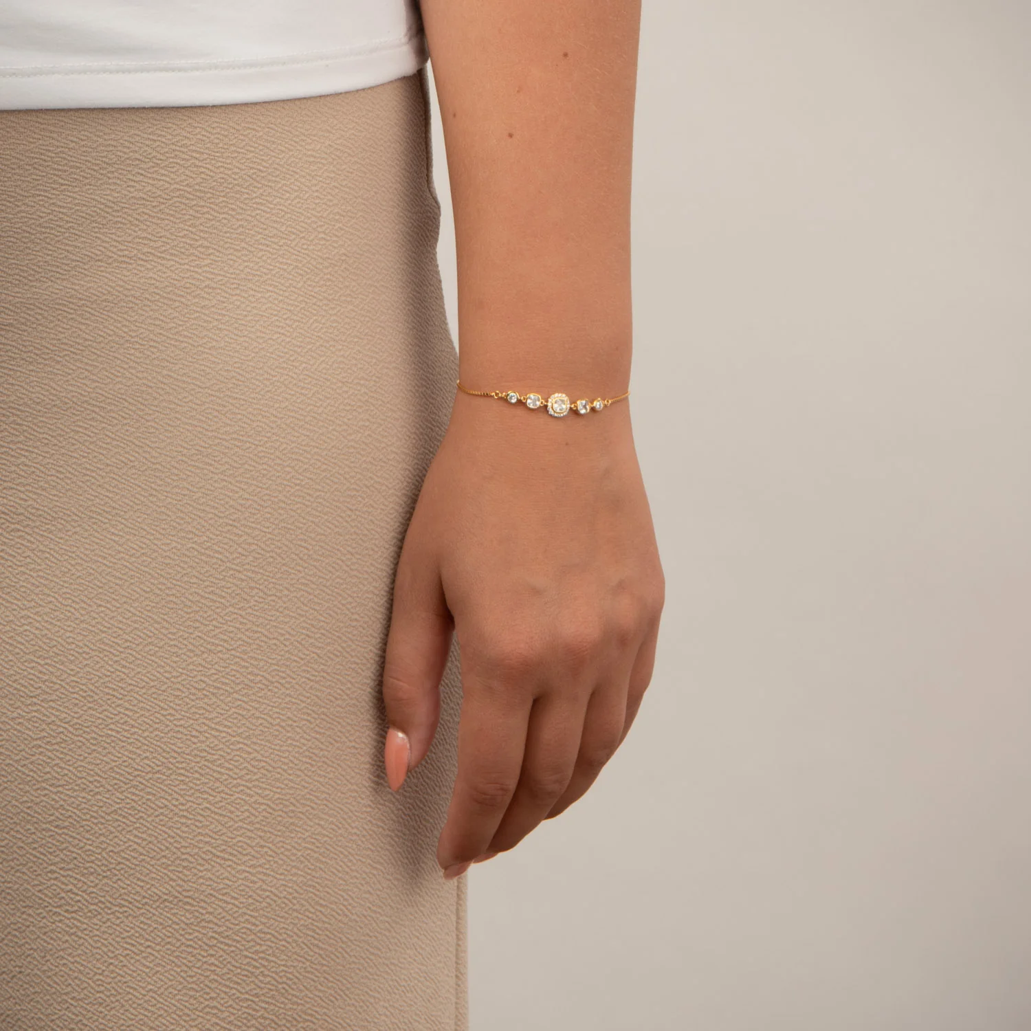 View Jewellery - Sylvia armbånd - Forgyldt sølv - Image 2
