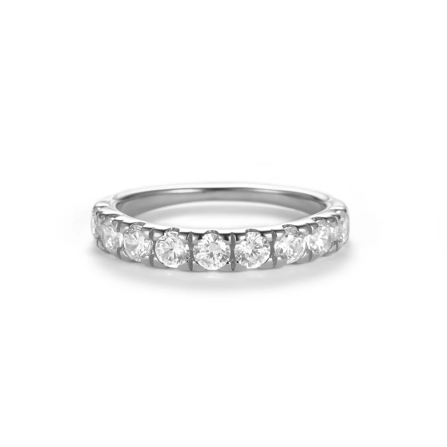 View Jewellery - Tiffanie ring, zirkoner - Rhodineret sølv