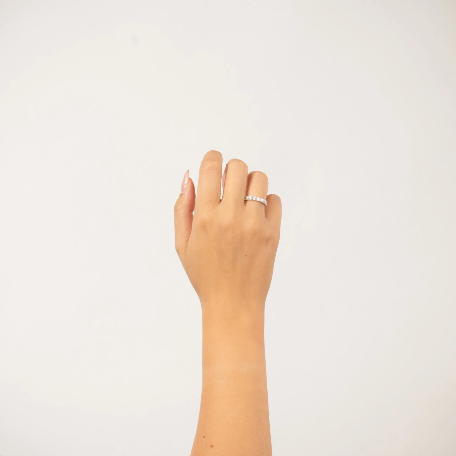 View Jewellery - Tiffanie ring, zirkoner - Rhodineret sølv - Image 2